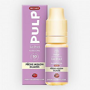 Pêche Melon Glacés Nic Salt Le Pod Liquide Pulp 10ml