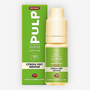 Citron Vert Menthe Nic Salt Le Pod Liquide Pulp 10ml