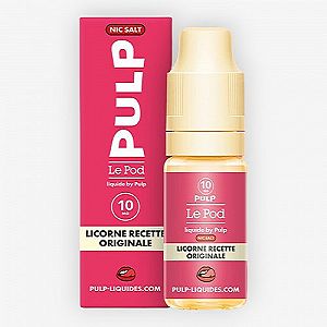Licorne Recette Originale Nic Salt Le Pod Liquide Pulp 10ml