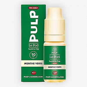 Menthe Verte Nic Salt Le Pod Liquide Pulp 10ml Menthe Verte Nic Salt Le Pod Liquide Pulp 10ml
