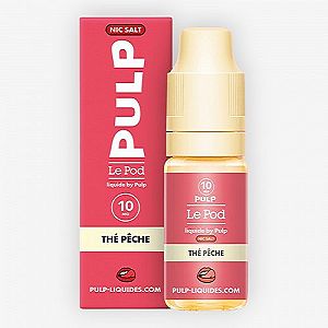 Thé Pêche Nic Salt Le Pod Liquide Pulp 10ml