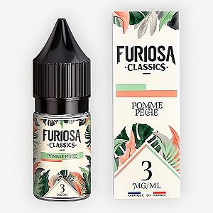 Eliquide Pomme Pêche Furiosa Classics 10ml Eliquide Pomme Pêche Furiosa Classics 10ml