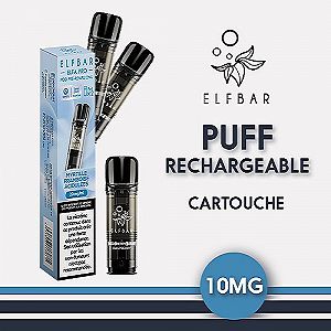 Pack de 2 Cartouches Pods ELFA Pro 2ml 10mg ElfBar Pack de 2 Cartouches Pods ELFA Pro 2ml 10mg ElfBar