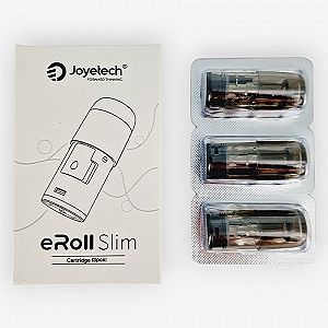 Pack de 3 cartouches eRoll Slim Joyetech Pack de 3 cartouches eRoll Slim Joyetech