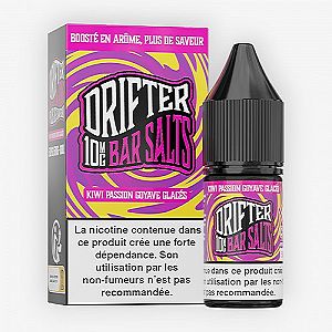 Kiwi Passion Goyave Glacés Nic Salt Bar Salts Drifter 10ml