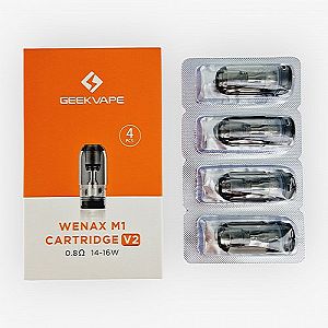 Pack de 4 cartouches Wenax M V2 GeekVape Pack de 4 cartouches Wenax M V2 GeekVape