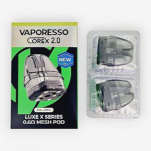 Pack de 2 cartouches Flat Luxe X Vaporesso Pack de 2 cartouches Flat Luxe X Vaporesso