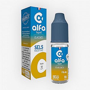 FR-M Sels De Nicotine Classics Alfaliquid 10ml FR-M Sels De Nicotine Classics Alfaliquid 10ml