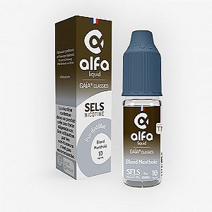 Blond Mentholé Sels De Nicotine Gaïa Classics Alfaliquid 10ml Blond Mentholé Sels De Nicotine Gaïa Classics Alfaliquid 10ml