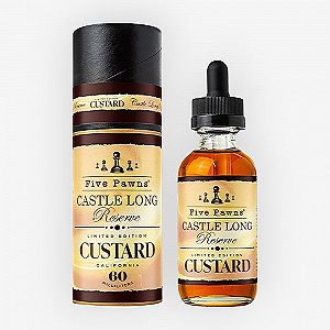 Castle Long Reserve Custard Limited Edition Five Pawns 50ml Castle Long Reserve Custard Limited Edition Five Pawns 50ml