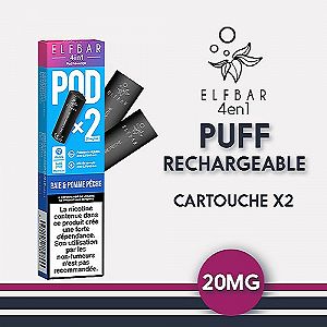 Cartouches Elfbar 4en1 2ml 20mg Cartouches Elfbar 4en1 2ml 20mg