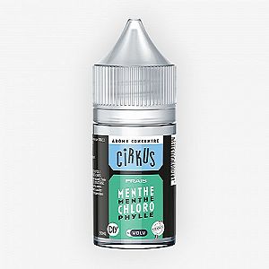 Menthe Chlorophylle Concentré Cirkus Frais By VDLV 30ml Menthe Chlorophylle Concentré Cirkus Frais By VDLV 30ml