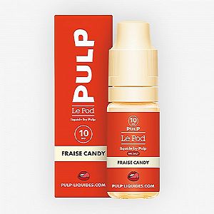 Fraise Candy Nic Salt Le Pod Liquide Pulp 10ml