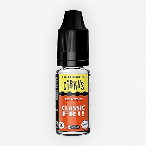 Classic FR Nic Salts Cirkus Classic By VDLV 10ml 10mg Classic FR Nic Salts Cirkus Classic By VDLV 10ml 10mg