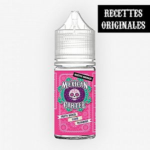 Fruits Rouges Cassis Framboise Concentré Mexican Cartel 30ml