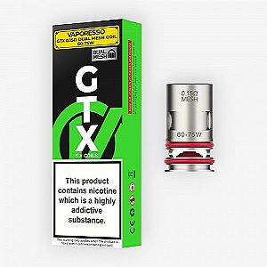 Résistances GTX-4 Dual Mesh Vaporesso