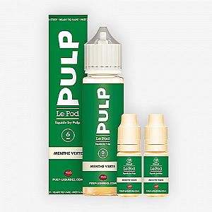 Pack 60ml Menthe Verte Pod Liquide Pulp - 06mg