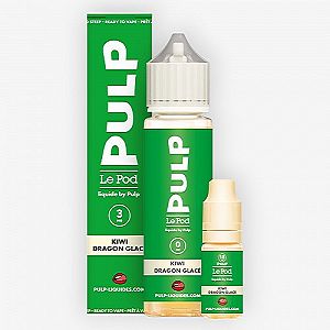 Pack 60ml Kiwi Dragon Glacé Pod Liquide Pulp - 03mg