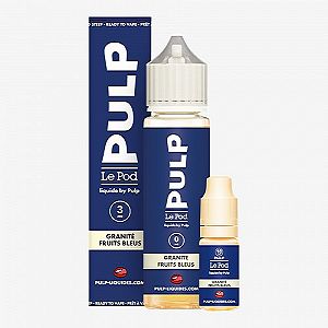 Pack 60ml Granité Fruits Bleus Pod Liquide Pulp - 03mg