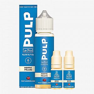 Pack 60ml Menthe Polaire Pod Liquide Pulp - 06mg