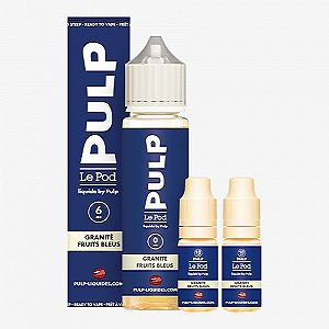 Pack 60ml Granité Fruits Bleus Pod Liquide Pulp - 06mg