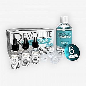 Pack DIY Fresh 115ml 50/50 06mg Revolute