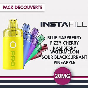Pack Découverte Cartouches Opro IA Instafill Pack Découverte Cartouches Opro IA Instafill