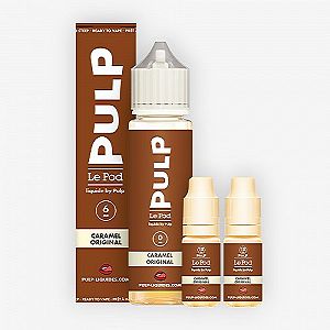 Pack 60ml Caramel Original Pod Liquide Pulp - 06mg
