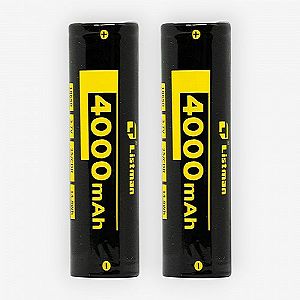2 accus 25A 18650 4000mAh Listman 2 accus 25A 18650 4000mAh Listman