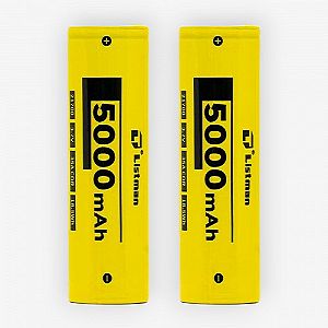 2 accus 35A 21700 5000mAh Listman 2 accus 35A 21700 5000mAh Listman
