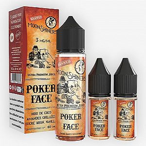 Pack 60ml Poker Face Moonshiners - 06mg