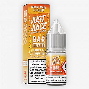 Orange & Clémentine Bar Nicsalt Just Juice 10ml