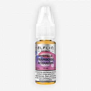 Myrtille Framboise Acidulées Elfliq Elfbar 10ml