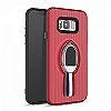 Coque Support Aimant Samsung S8 Rouge