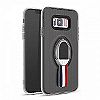 Coque Support Aimant Samsung S8 Transparent