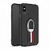 Coque Support Aimant iPhone X Noir