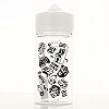 Fiole vide Art Work Chubby avec graduation 180ml DIY UP N°12 Game Over