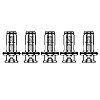 Pack de 5 résistances Mesh Hita Asvape Mesh 1,2 ohm