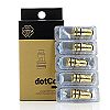 Pack de 5 résistances Mesh DotAio V2 Dotmod Mesh 0,7 ohm