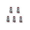 Pack de 5 résistances G Mesh Procare Vaptio G3 Mesh 0,4 ohm