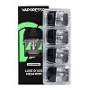 Pack de 4 pods 2ml + résistance Luxe Q Corex Vaporesso 1 ohm Corex