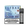 Pack de 2 Pods ELFA 2ml 20mg ElfBar Myrtille Framboise Acidulées