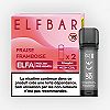 Pack de 2 Pods ELFA 2ml 20mg ElfBar Fraise Framboise