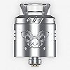 Dead Rabbit Solo RDA 22mm Hellvape Silver