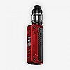 Kit Thelema Solo Lost Vape Matte Red Carbon Fiber