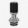 Drip Tip 510 Auguse Silver + Black