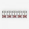 Pack de 5 résistances GTX-4 Vaporesso 0,2 ohm