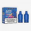 Cartouches Tornado Mini 20mg (x2) RandM Fumot Pêche Mangue